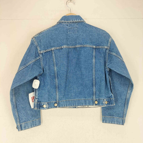 ウエストオーバーオールズ WESTOVERALLS クロップドデニムジャケット レディース