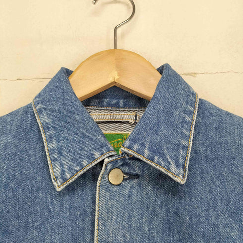 ウエストオーバーオールズ WESTOVERALLS クロップドデニムジャケット レディース