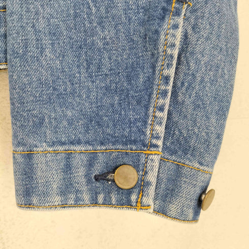 ウエストオーバーオールズ WESTOVERALLS クロップドデニムジャケット レディース