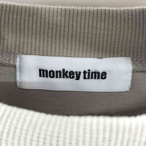 モンキータイム MONKEY TIME TC/PONTI 1POC TEE/Tシャツ メンズ JPN:L
