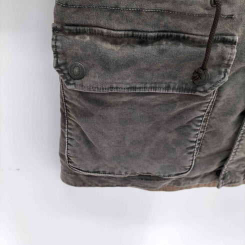 ミスターオリーブ MR.OLIVE HAND CAMO STRETCH CORDLANE/ADJUSTABLE HOOD MOUNTAIN JACKET メンズ JPN:M