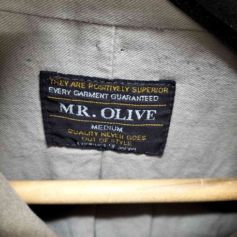 ミスターオリーブ MR.OLIVE HAND CAMO STRETCH CORDLANE/ADJUSTABLE HOOD MOUNTAIN JACKET メンズ JPN:M