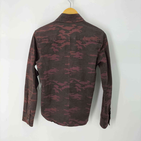 エーケイエム AKM STRETCH ARMY CAMO SHIRTS メンズ JPN:M