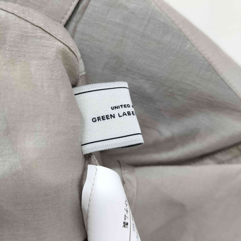 ユナイテッドアローズグリーンレーベルリラクシング UNITED ARROWS green label relaxing エアリーシアー ロングスリーブ シャツ レディース