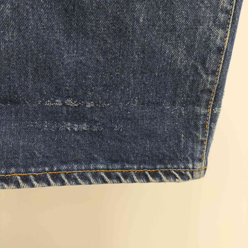 リーバイス Levis 90S USA製 ボタン裏555刻印 501XX BIGE ボタンフライ ストレート デニム パンツ 脇割 内股シングル 97年製 バレンシア工場 メンズ W33L36