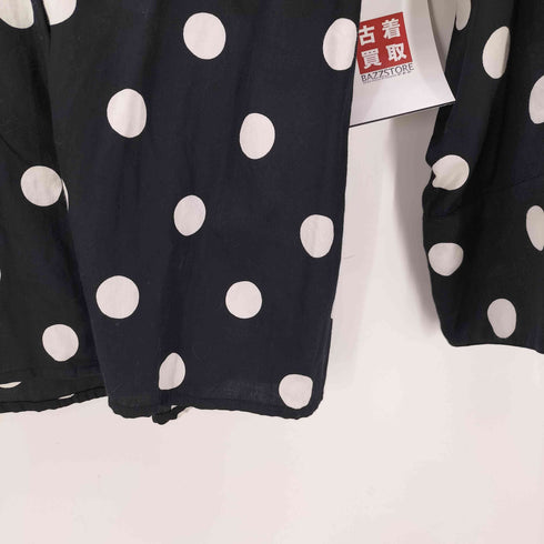 アニエスベー agnes b. PARIS 水玉 ドット L/S シャツ ブラウス レディース EUR:40
