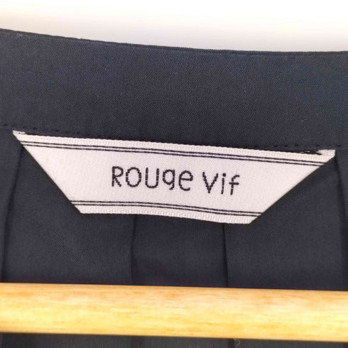 ルージュヴィフ Rouge vif ベルト付きショルダータックワンピース レディース