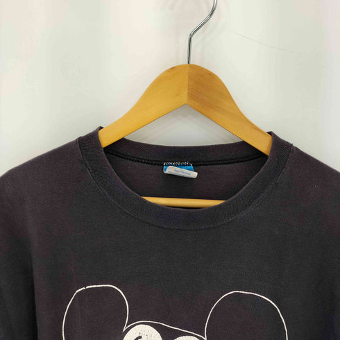 80-90s USA製 裾シングルステッチ キャラクタープリント クルーネックTシャツ メンズ ONE SIZE