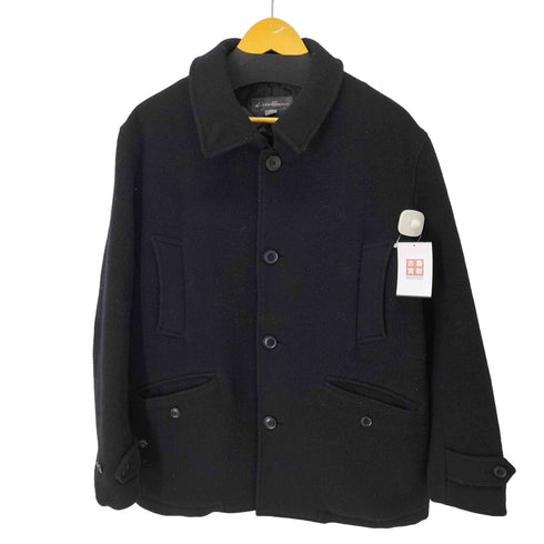 エディーバウアー Eddie Bauer 裏地キルティング ウールステンカラーコート メンズ JPN:L