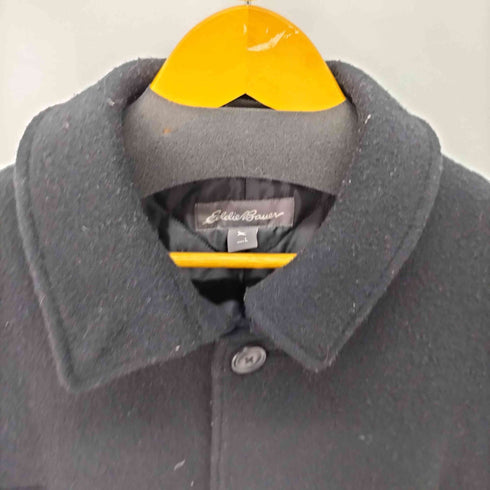 エディーバウアー Eddie Bauer 裏地キルティング ウールステンカラーコート メンズ JPN:L