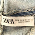 ザラ ZARA ベアトップデニムワンピース レディース import:M
