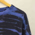 FACTORY ARTWEAR 90-00S USA製 タイダイ ボーダー クルーネック S/S Tシャツ メンズ import:M