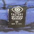 FACTORY ARTWEAR 90-00S USA製 タイダイ ボーダー クルーネック S/S Tシャツ メンズ import:M