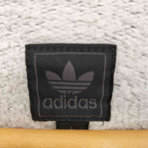 アディダス adidas 00S 万国旗タグ フロントロゴ バイカラー プルオーバーパーカー メンズ import:L