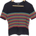ソニアリキエル SONIA RYKIEL ラメ ボーダー カットソー レディース JPN:38