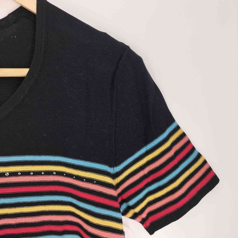 ソニアリキエル SONIA RYKIEL ラメ ボーダー カットソー レディース JPN:38