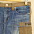 ヒステリックグラマー HYSTERIC GLAMOUR 00S 切替デザイン デニム ミニスカート Y2K レディース JPN:S