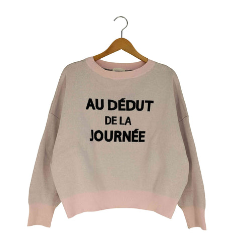 ルージュヴィフ Rouge vif ジャガードロゴニット レディース