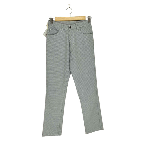リーバイス Levis 97年製 ホワイトタブ 504-2730 チェックジップフライパンツ メンズ US:28-29