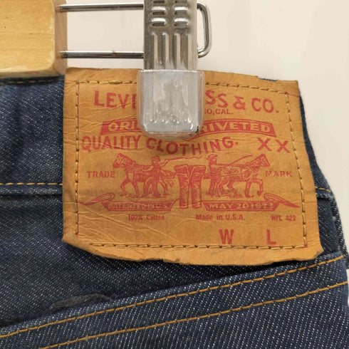 リーバイス Levis USA製 赤耳 ビッグE ボタンフライデニムパンツ メンズ 32