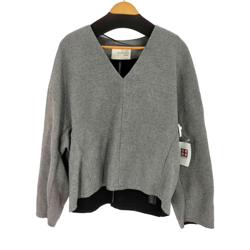 ザラ ZARA BOXY FIT Vネックカットソー レディース M-L