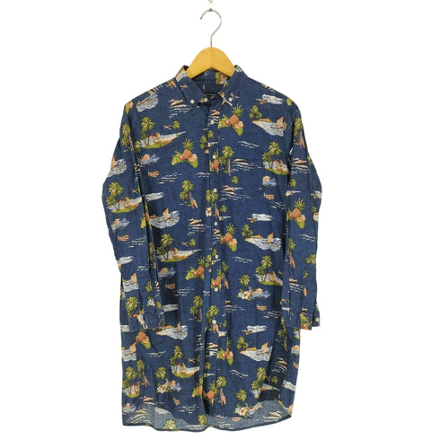 ギットマンブラザーズ GITMAN BROS. sisters アロハ柄シャツワンピース レディース