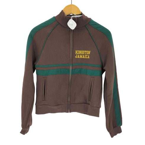 ザラ ZARA JAMAICA ZIPPERED SWEATSHIRT レディース import:M