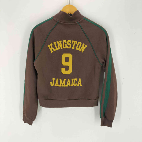 ザラ ZARA JAMAICA ZIPPERED SWEATSHIRT レディース import:M