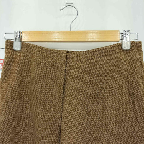 ドゥーズィエムクラス DEUXIEME CLASSE ループレス クロップド フレア センタープレス スラックスパンツ レディース