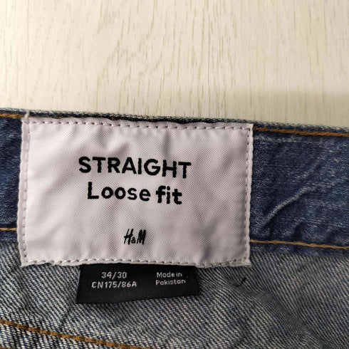 エイチアンドエム H&M バギーデニムパンツ メンズ 34/30