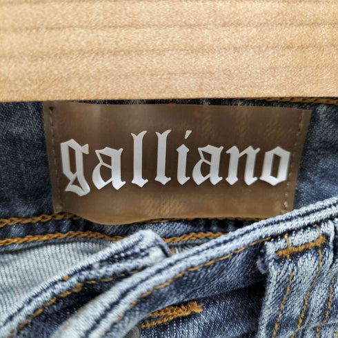 ジョンガリアーノ JOHN GALLIANO イタリア製 スキニーデニムパンツ レディース