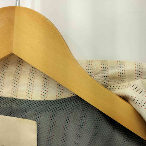 ディーゼル DIESEL 裏地メッシュ ドットストライプ クロップド シングルブレスト テーラードジャケット Y2K レディース import:XS