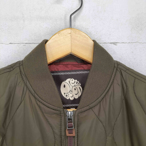プリティーグリーン Pretty Green キルティングフライトジャケット メンズ JPN:2