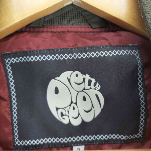 プリティーグリーン Pretty Green キルティングフライトジャケット メンズ JPN:2