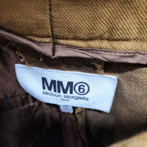 エムエムシックスメゾンマルタンマルジェラ MM6 Maison Martin Margiela リネンレーヨン スラックスパンツ レディース EUR:40-42