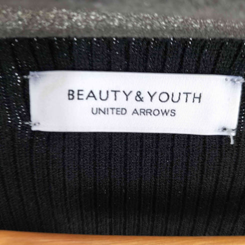 ビューティーアンドユースユナイテッドアローズ BEAUTY & YOUTH UNITED ARROWS BY 畦リブボートネックニット 手洗い可能 レディース FREE
