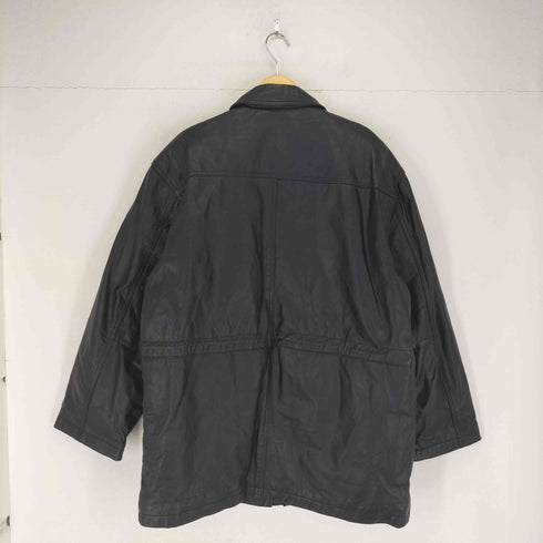 zenia カウレザーカーコート メンズ import:L