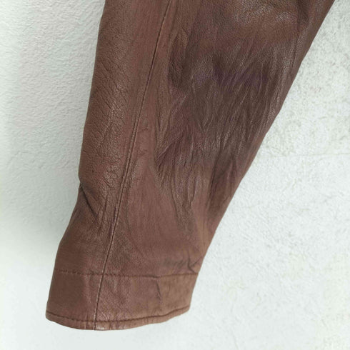 ユナイテッドアローズグリーンレーベルリラクシング UNITED ARROWS green label relaxing ピッグレザーダブルライダースジャケット レディース JPN:M