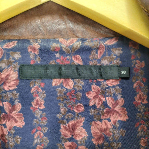 ユナイテッドアローズグリーンレーベルリラクシング UNITED ARROWS green label relaxing ピッグレザーダブルライダースジャケット レディース JPN:M