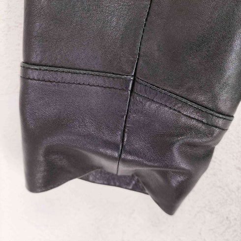 NORTH BEACH LEATHER 切替レザーブルゾン レディース US:4