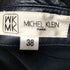 ミッシェルクラン MICHEL KLEIN ウエスタンヨーク ラムレザーシャツジャケット レディース JPN:38