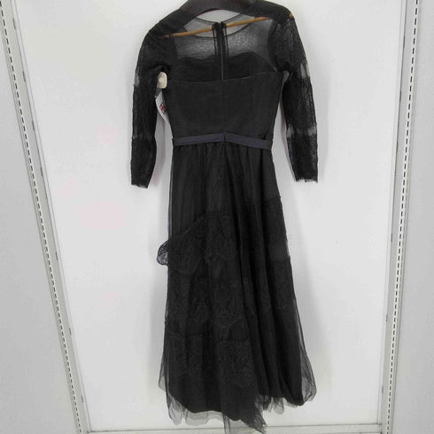 レースシアーティアードワンピース レディース