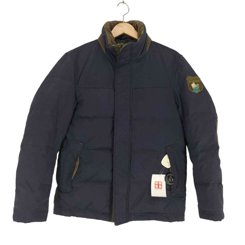 Jeep エルボーパッチ コーデュロイ切替ダウンジャケット メンズ L