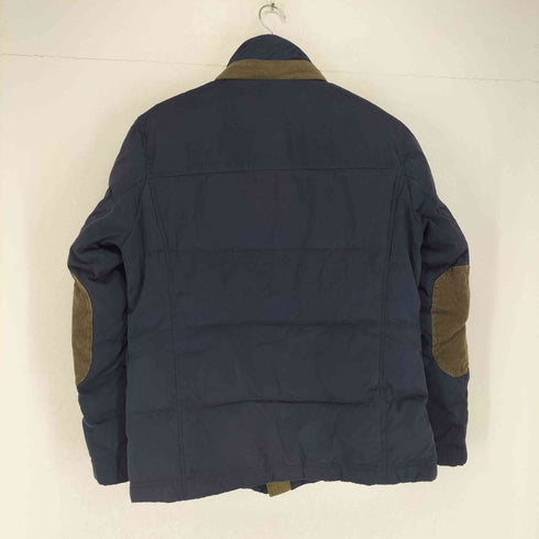 Jeep エルボーパッチ コーデュロイ切替ダウンジャケット メンズ L