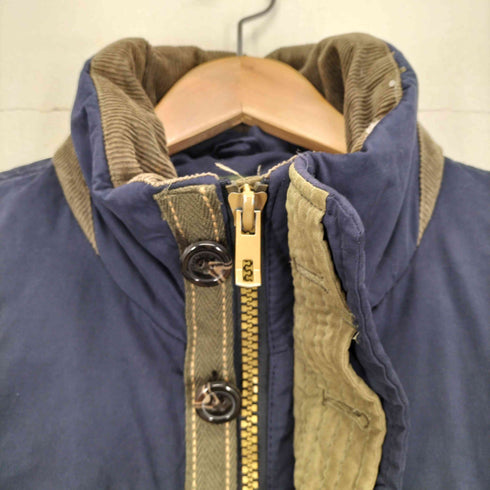 Jeep エルボーパッチ コーデュロイ切替ダウンジャケット メンズ L