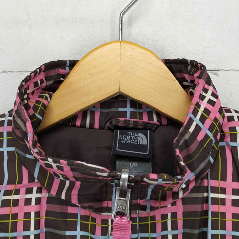 ザノースフェイス THE NORTH FACE GIRLS チェック柄中綿ジャケット レディース L