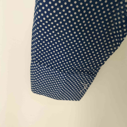 カバンドズッカ CABANE de ZUCCa ドット柄ピンタックシャツ メンズ JPN:M