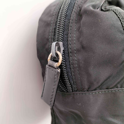 プラダ PRADA 00S 三角プレート テスート ミニ ハンド バッグ レディース