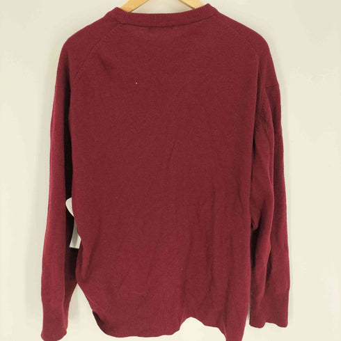 コムデギャルソンオム COMME des GARCONS HOMME AD1990 田中オム ナイロン紺 ウール プルオーバー ニット セーター メンズ