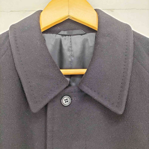 Portanza カシミア混ステンカラーコート メンズ 92 A5